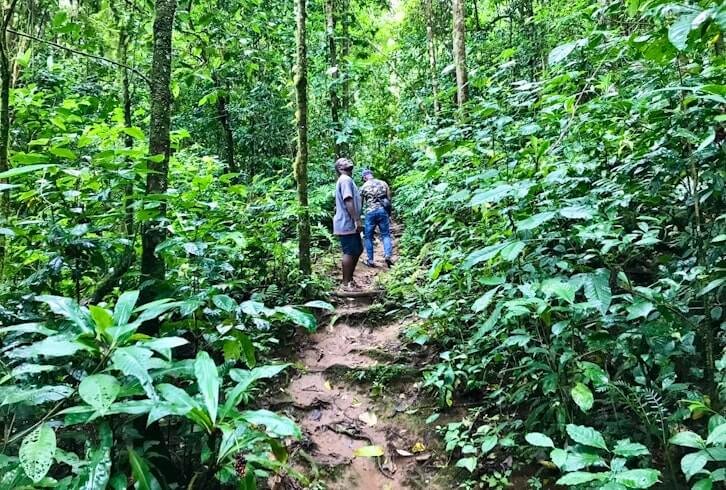 EXCURSIÓN LAGO AMELIA santo tomé y príncipe